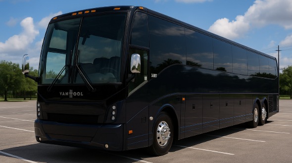 Exterior of Novi Party Bus Company's 40 Passenger Party Bus in Novi