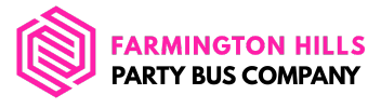 farmington hills party bus company logo