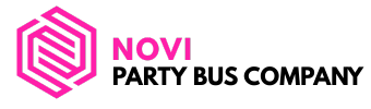 novi party bus company logo