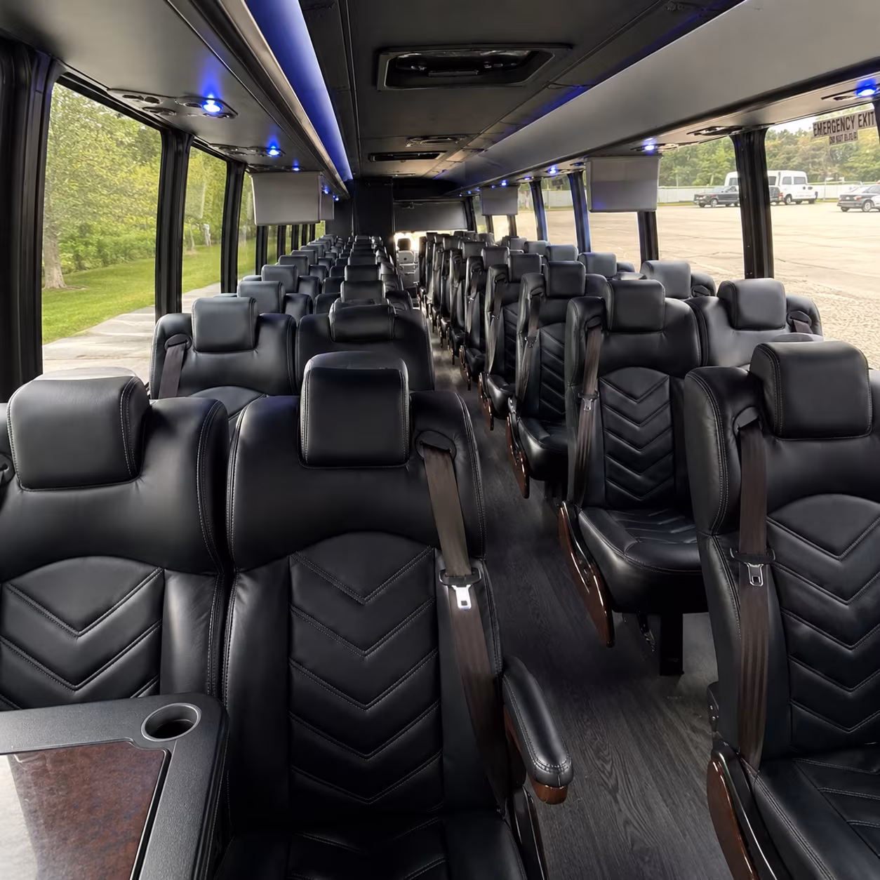 15-35 Passenger Minibus Interior