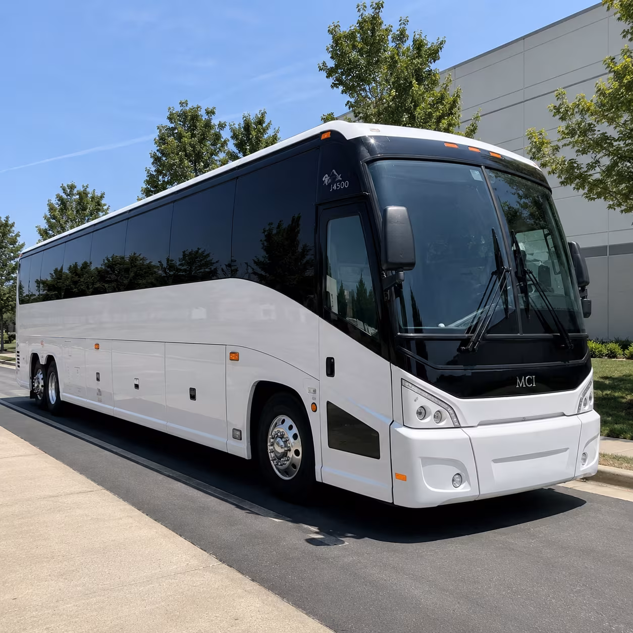40-56 Passenger Charter Bus Exterior