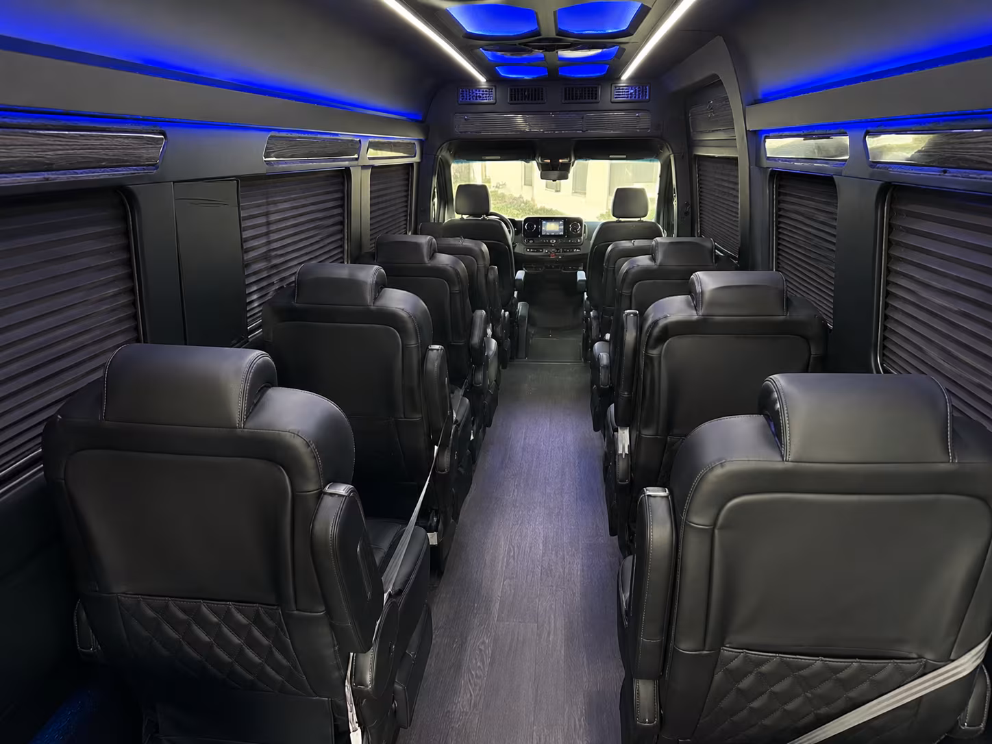 Toledo Airport Shuttle & Transportation party bus exterior