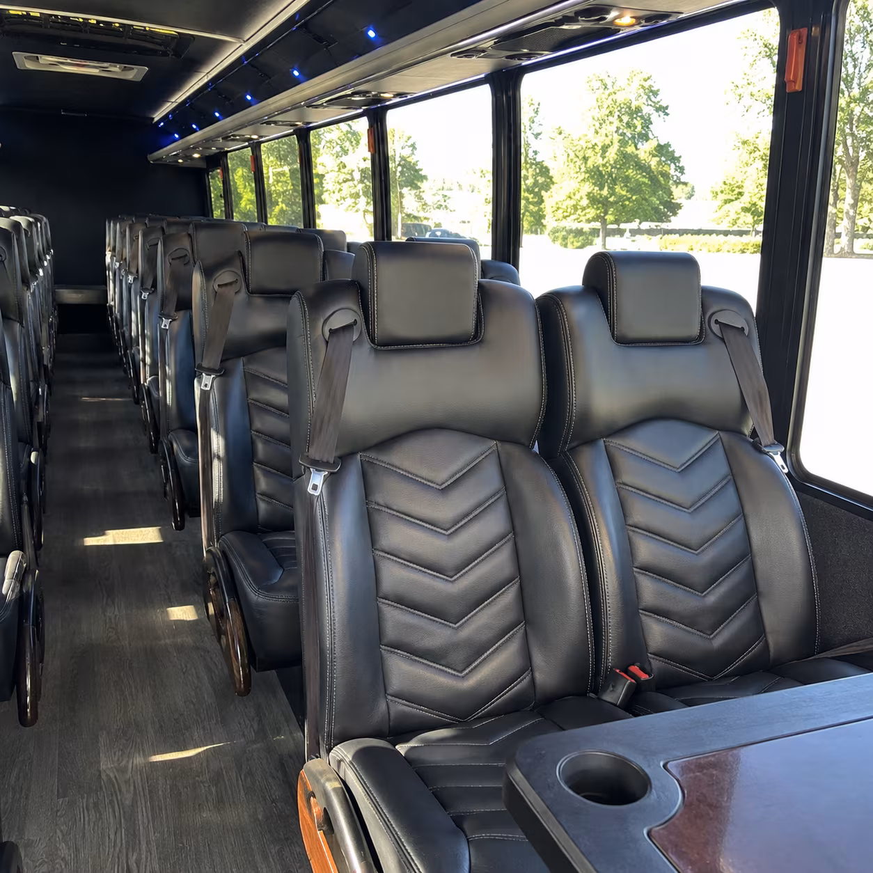 Toledo Airport Shuttle & Transportation party bus exterior