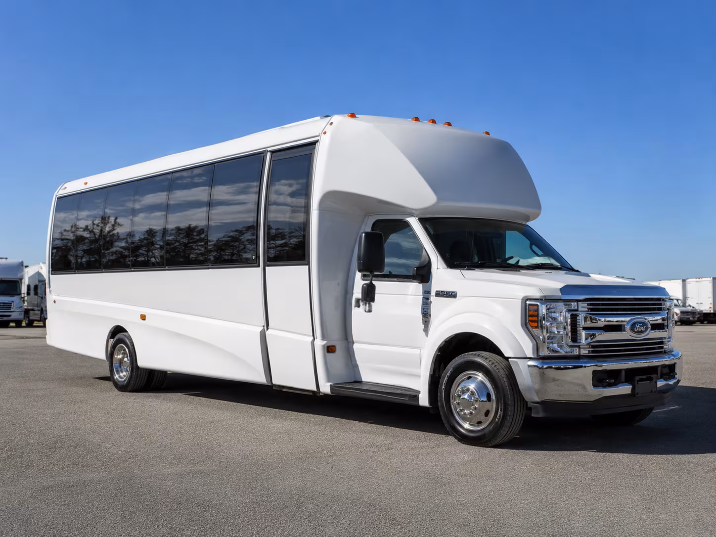 Toledo Airport Shuttle & Transportation party bus interior