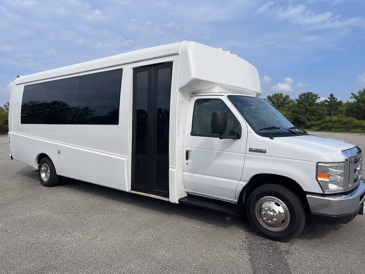 Toledo Private Event Transportation party bus exterior
