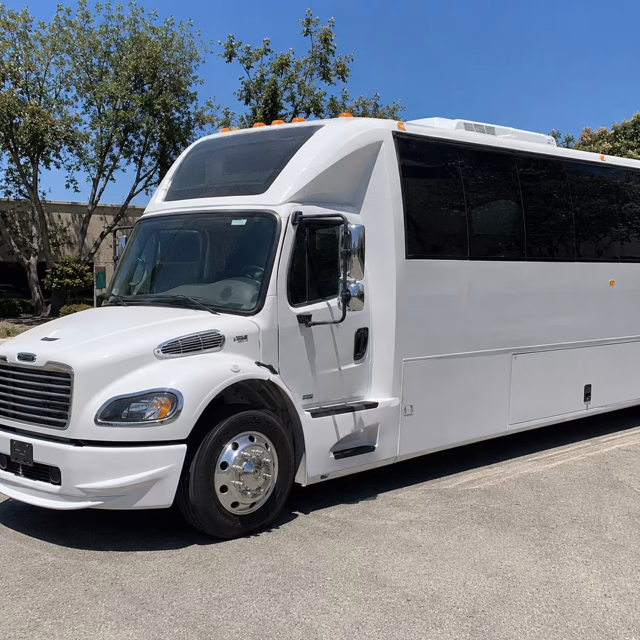 Toledo Private Event Transportation party bus interior