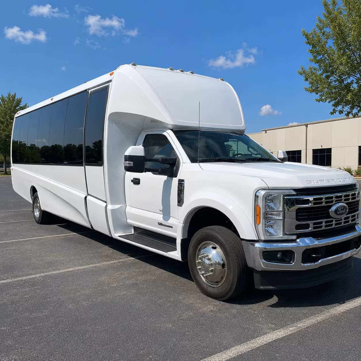 Toledo School Event Transportation party bus exterior