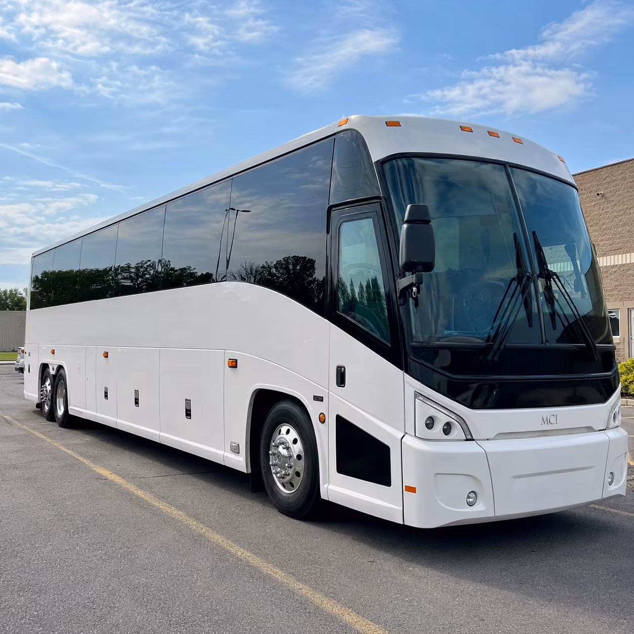 Toledo School Event Transportation party bus exterior
