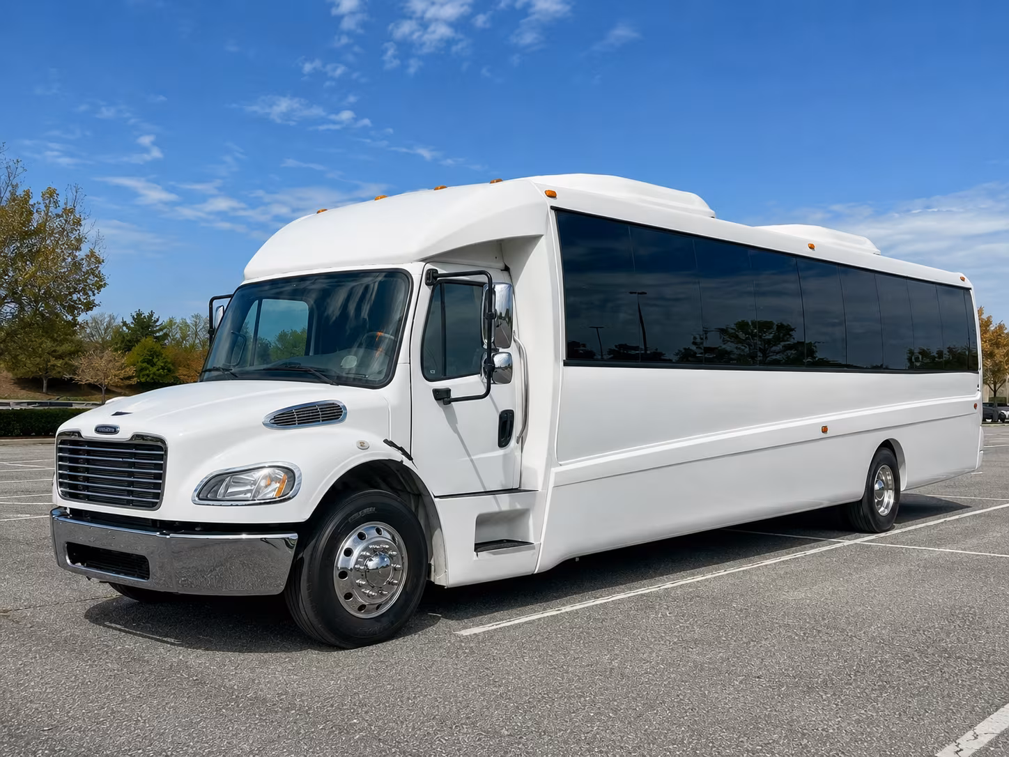 Toledo Sporting Event Transportation party bus exterior