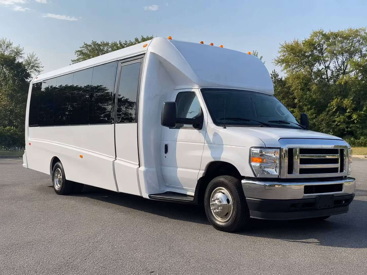 Toledo Wedding Transportation party bus exterior