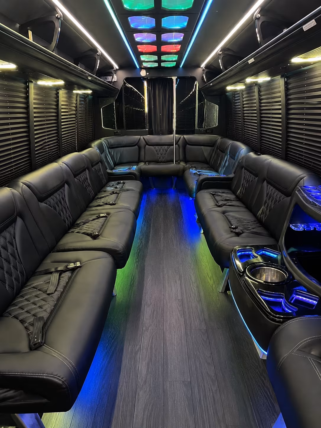 Toledo Wedding Transportation party bus exterior